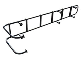 Ladder - 6 Step - SL - Left Hand Mount - Black