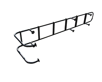 Ladder - 6 Step - SL - Right Hand Mount - Black