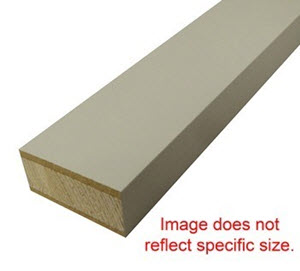 Stile - Square - 18mm x 3/4" x 108" - Carb 2 - LC w/MDF Face - Northern Gray