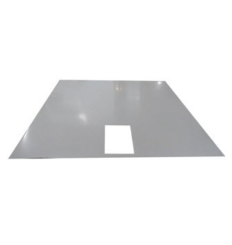 Cover - Bulkhead/Pin Box - 99 1/2" x 106" - AB TPO - No Cutout - Key Gray - Must Order 125 Pcs