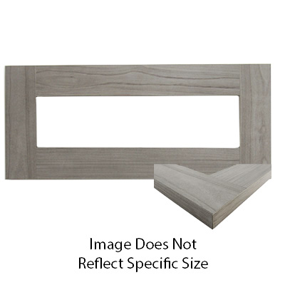 Cabinet - Door - M&T - CHSQ - 13 3/4" x 33" - Carb 2 - MDF - 2 1/2" Rail - 4919 - 13/16" Lip - E/B Grey Elm - Silverton Maple