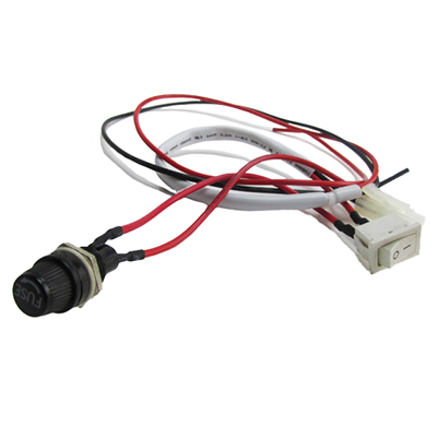 POWER SWITCH, WIRING & FUSE HOLDER ASSY