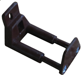 Door - Guide - Pocket Door - Adjustable - Black