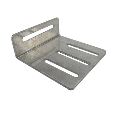Solar Panel - Bracket - Mounting Foot - 4" x 4" x 1 1/2" - Large - Aluminum