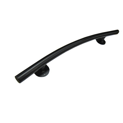 Door - Hand Rail - 28" - Fab & Pwdr Coat - Black