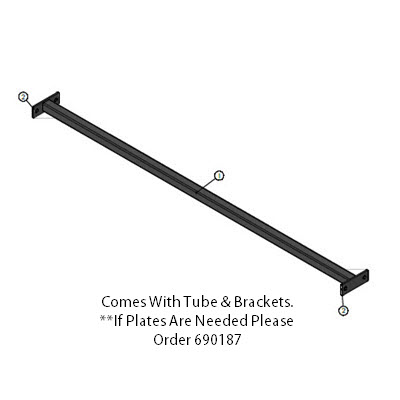 Frame - KS - Axle Brace Assembly - (Includes 1 of 2021017699 and 2 of 2021017697)