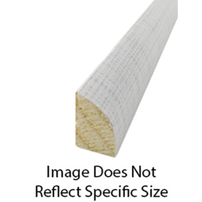 Trim - Base Shoe - 3/8" x 9/16" x 96" - Carb 2 - FJP - Bermuda Arctic - #109