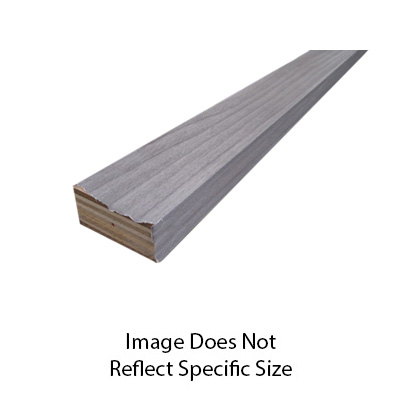 Stile - Square - 18mm x 1 1/2" x 96" - Carb 2 - LC w/MDF Face - Silverton Maple - 45G