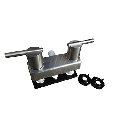 Faucet - Shower Diverter - Plastic - Icon Handles - Satin Nickel - China