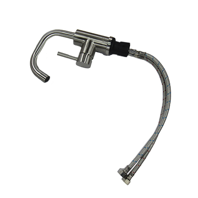 Faucet - Lavatory - Single Hole - w/3/8" Comp - 16" Riser - Brushed Nickel