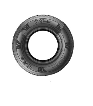 Tire - Tire Only - Tamarack Radial - ST215/75R14 LRD - 14" x 5.5" - 5-4.5