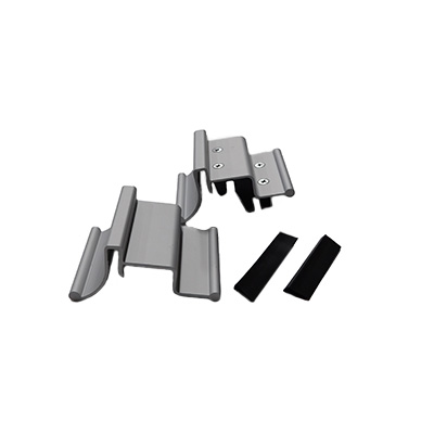 Shower - Door - Handle Assembly - Platinum Finish - For Tri-Slide Door w/Bumper & No T Bar