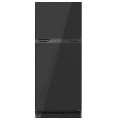 Refrigerator - 10 Cu Ft - 12V - Right Hinge - Dentproof Glass Door - Black - Furrion Arctic - FCR10DCGTA-KL