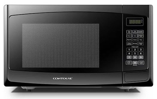 Microwave - Contoure - 1.0 Cu Ft. - Black - RV-980B