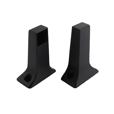 Post - End - Matte Black - Pair - 2106
