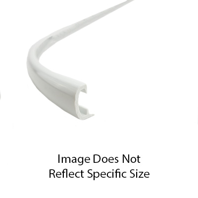 Trim - Screw Cover - Large - Flexible - w/Leg - Arctic White - 6112