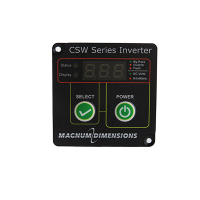 Inverter - Remote Switch Display - For CSW 2 K Unit - No Cable