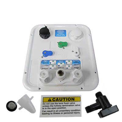 Valve - Nautilus - P4 - PW - H2O System - Quick - No-CX/SW - SPN 3 Handle - Convenience Center
