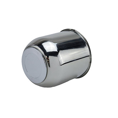 Tire - Center Cap - 4.25" CB - Stainless - w/ABS Chrome Insert - TT - American Chrome