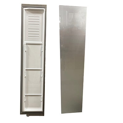 Refrigerator - Freezer Door - LH - Door Body - Stainless Steel - Glass - (Freezer Door Shelf) - (C-FCR16DCCASA-SS-001)