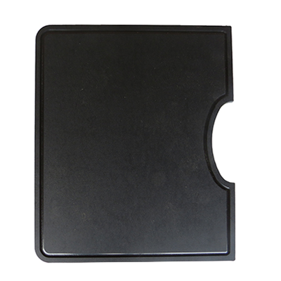 Cover - Sink - .38" x 14.73" x 12.85" - Solid - Black