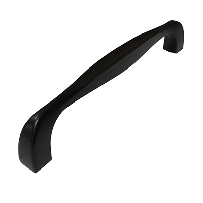 Door - Pull - 128MM - Twisted - Matte Black - 9128A-MB