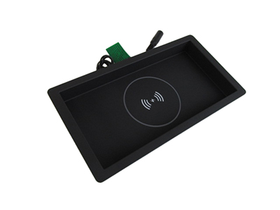 Sofa - Wireless Charging Tray - 2020220163 Theater Seat - w/Blue,Green, LED Light Ring (WCT BR 01)
