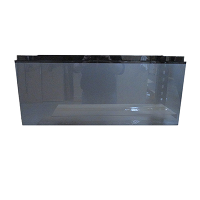 Refrigerator - Replacement Upper Freezer Door - Stainless Steel Glass - Everchill - B04-418CBG-ESC