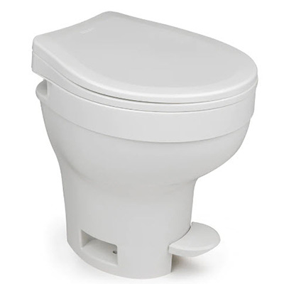 Toilet - Aqua Magic VI - Hi - w/Foot Pedal and Slow Close Lid - Single - Boxed - White
