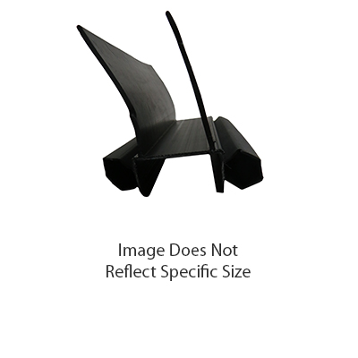 Seal - Double Bulb - Double Flap - 3" Wipes - 16'