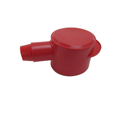 Battery - Box - Cap - For Stud Cover - Red