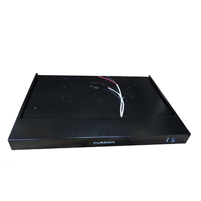 Range - Hood - Vent - 12V - 23 1/2" - Slim Mount - w/Filter - Black - FHO24SDSF-BL