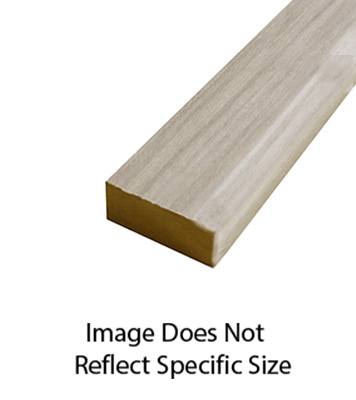 Stile - Square - 18mm x 6" x 108" - Carb 2 - LC - w/MDF Face - Montecito Maple - 45G