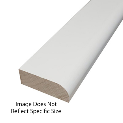 Stile - Radius - 18mm x 2" x 108" - Carb 2 - LC - w/MDF Face - Cottage White - 60G - R1