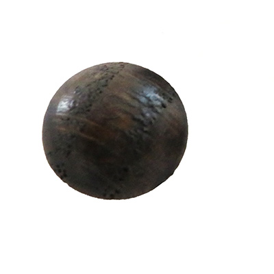 Button - Wood - 3/8" Mushroom - Birch - Marengo Maple