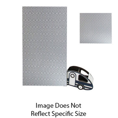 Glass - 22 3/8" x 2 7/8" - Temp - Clear - w/Cindy 33% Scale #7838