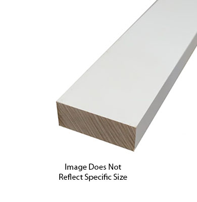 Stile - Radius - 18mm x 2 1/2" x 108" - Carb 2 - LC - w/MDF Face - Cottage White - R1 - 60G