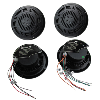 Radio - Speaker - Waterproof - 6" - BT - Supports Phone & DVD - M600BT