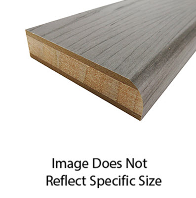 Stile - Radius - 18mm x 3" x 96" - Carb 2 - LC - w/MDF Face - Modern Maple - R1