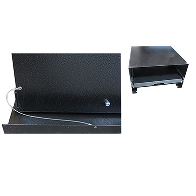 Grill - Cooktop - Griddle - 23.3" x 22" x 13 3/4" - Tray and Mount - w/Locks - w/Safety Cable - 16 Ga - Steel - Silver Vein