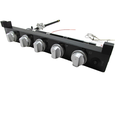 Range - Front Panel Module - Black - w/Silver Knobs - Ignitor Included - For FGR21G3A1-SG - C-FGR17G3A2-BG-041
