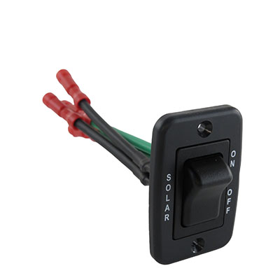 Solar - Switch Assembly - Power - Black