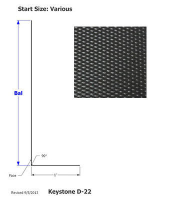 Siding - 030 - 29 1/4" x 90" - D-22 - Black - TC - DE