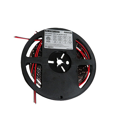 Light - Strip - 36" - LED - ETL IP65 Silicone Coating - 4910 VHB Adhesive - Black PCB - w/12" Wire Leads - Amber