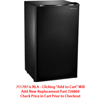 Refrigerator - 3.3 Cu Ft - 12V - RH - Compact - Black - IRV3.3CF12V-RH