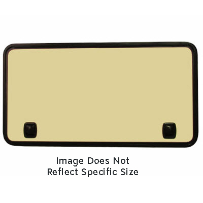 Baggage - Door - TH - 53 1/4" x 31 1/2" - Crane Gold Oyster - Polar White SG - w/Black Trim - 2S