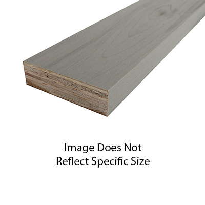 Stile - Square - 18mm x 3" x 96" - Carb 2 - Lt Wt Ply - Nehsa Maple - 80G