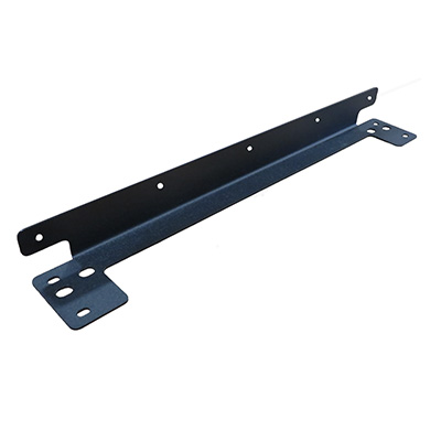 Bracket - Refrigerator - Mini - 1 5/8" x 2 5/8" x 19" - 16 Ga - Steel - Powder Coated - Black