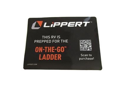 Decal - On the Go Ladder - OEM Prep