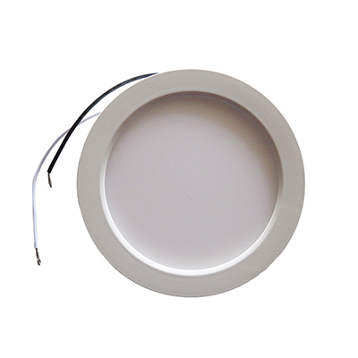 Light - Ceiling - Round - 4 1/2" - Interior Surface Mount - White Bezel - Edge Lit - 4000CCT - 80CRI